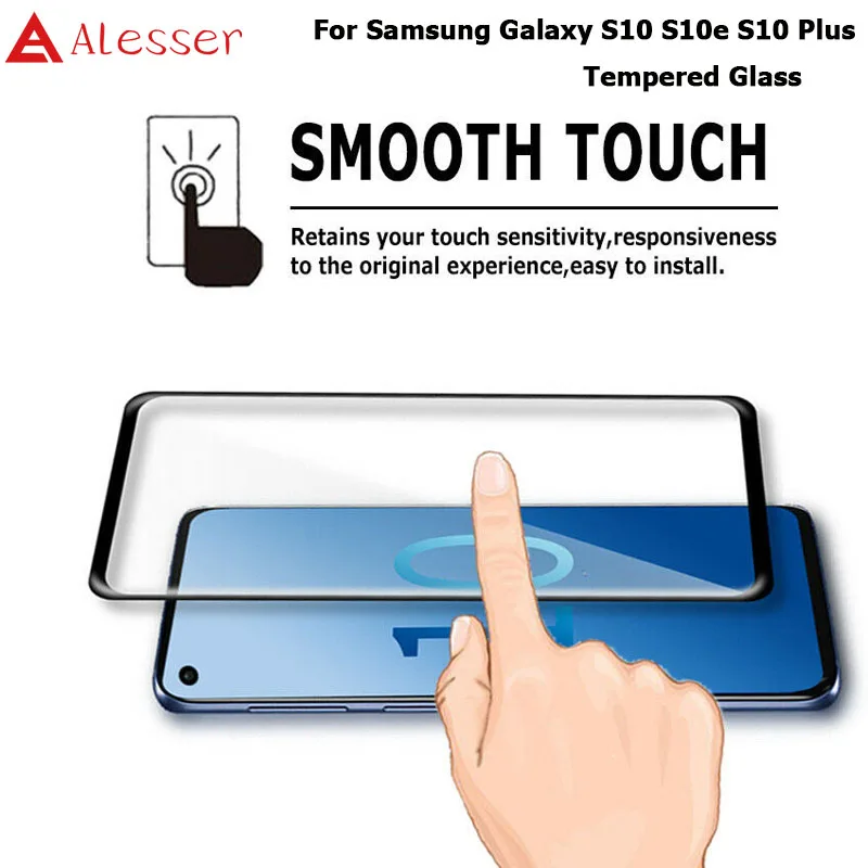 Алессер для Samsung Galaxy S10 S10e Plus закаленная Защитная стеклянная пленка экрана