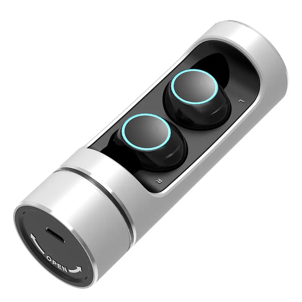 Беспроводные Bluetooth наушники стерео вкладыши бинауральные высокое качество звука