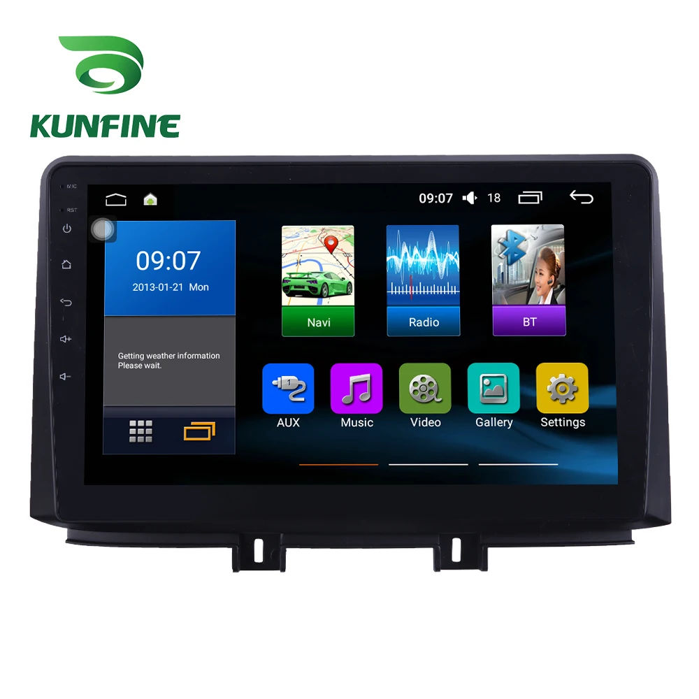 Восьмиядерный 1024*600 Android 8 1 автомобильный DVD GPS навигационный плеер Deckless стерео для