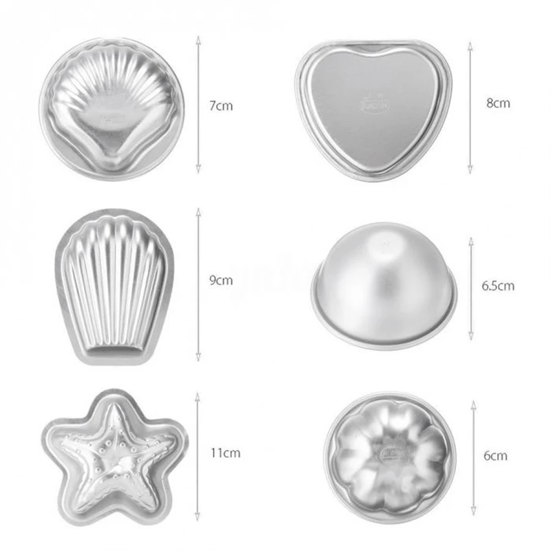 12 шт./компл. металлические соли для ванны формочки изготовления мыла Сфера форма