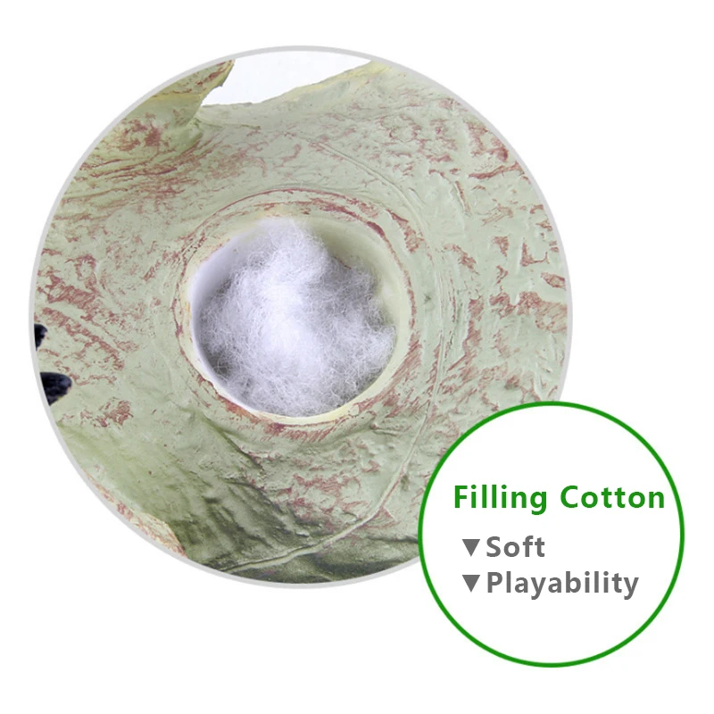 Большая модель динозавра игрушки динозавр Юрского периода с эмалью хлопковый