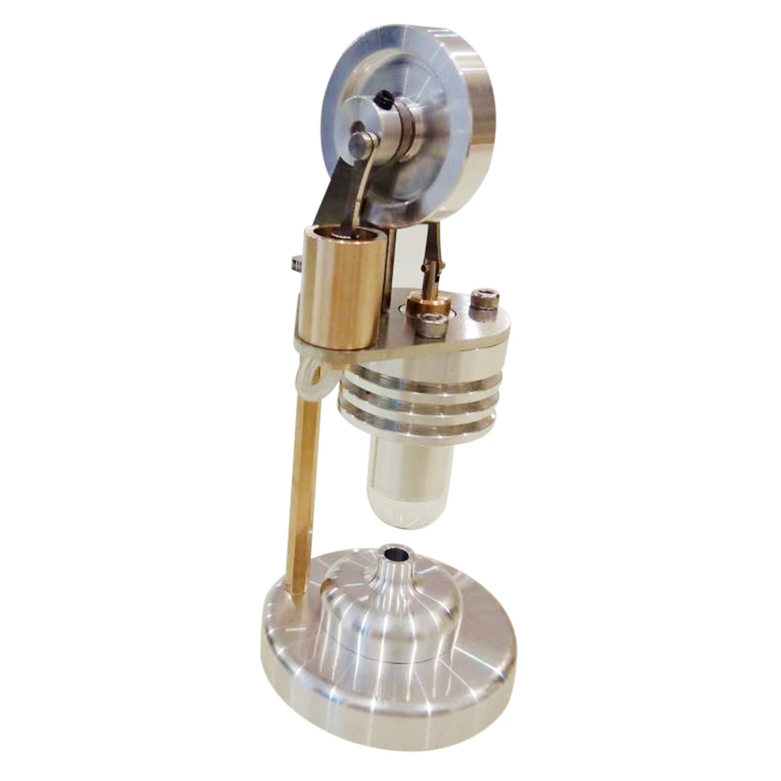 

DIY Stirling Engine Metal Piston Cool Cylinder Quartz Thermal Head Micro Vertical Engine Model Toys for Children