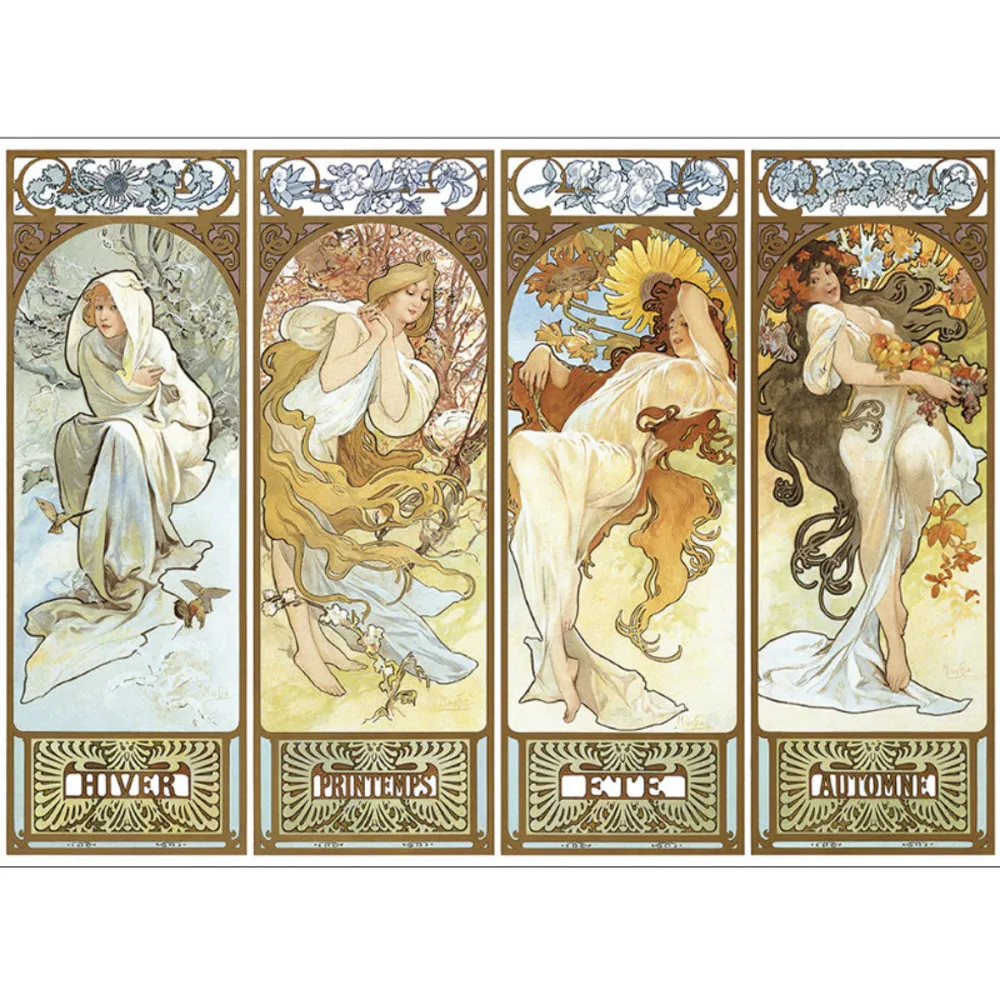 Новый продукт Взрослые развивающие игрушки 3D бумажный пазл 2000 штук &quotчетыре