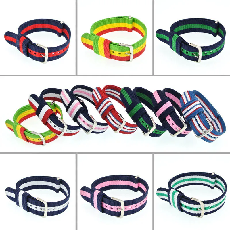 

Buy 2 Get 10% Off Nylon Watchbands 20mm Watch Straps Watch Bracelet Woven Smartwatch Band Pulseira Correas Pasek Zegarka WB001