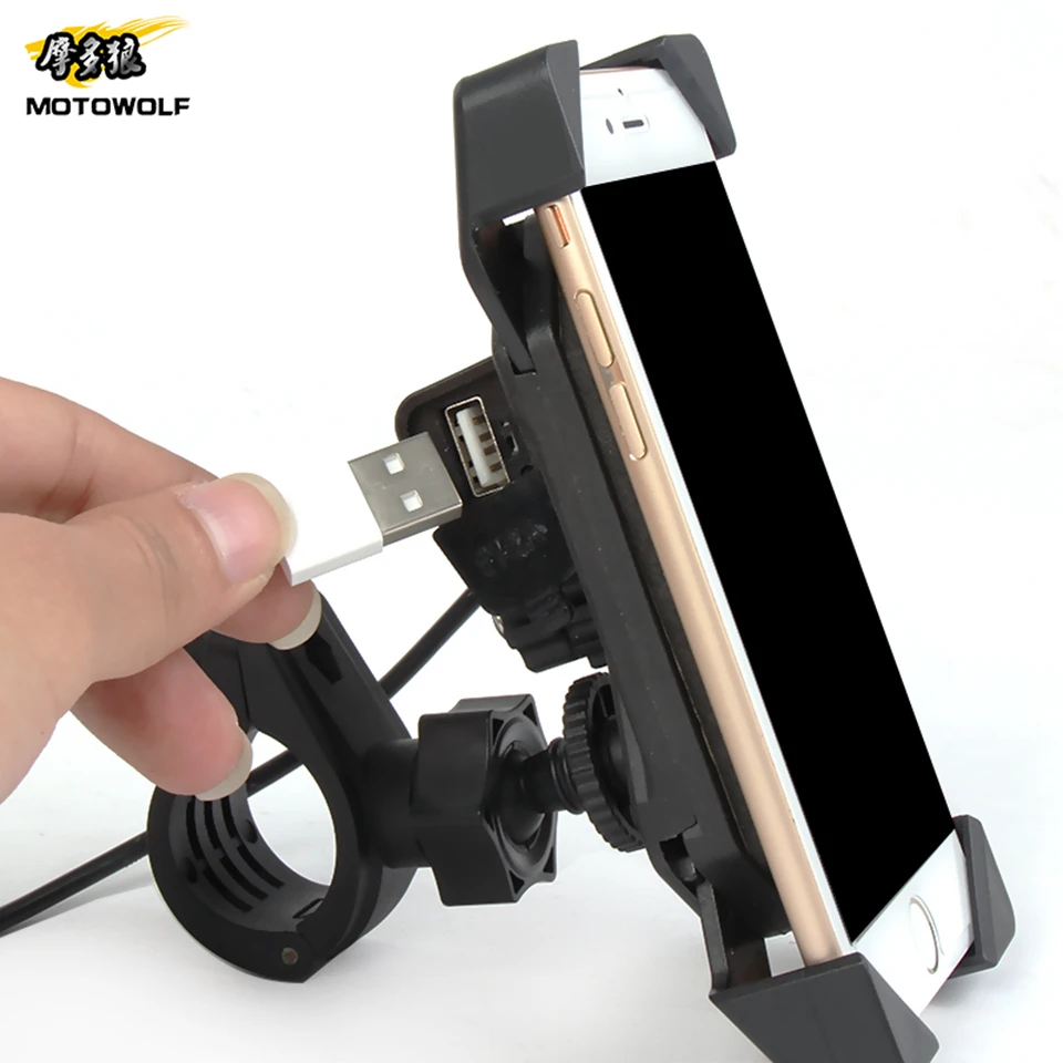 Велосипед/мотоцикл/электровелосипед GPS подставка держатель телефона с USB