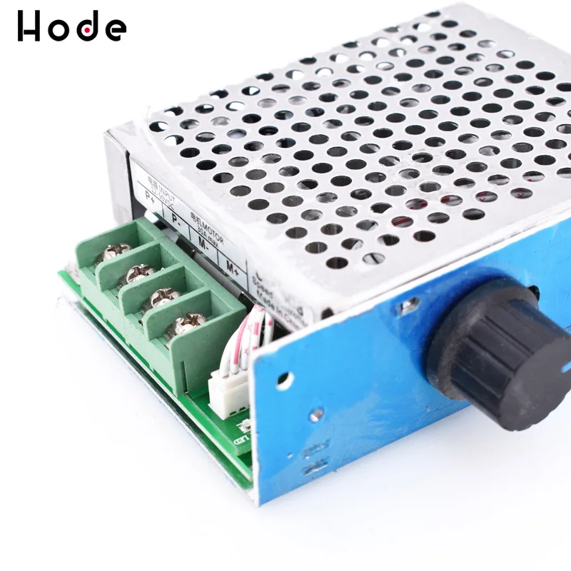 Цифровой дисплеем постоянного тока в 12 ~ 50V 12v 24v 36v PWM контроллер скорости
