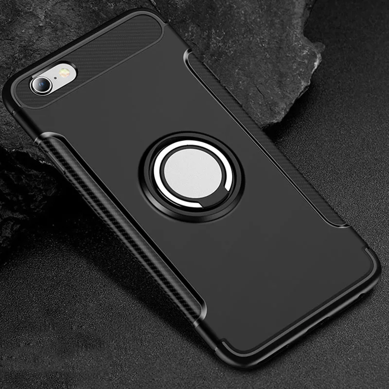 Для iPhone XR чехол X 8 7 6 6S Plus 5 5S SE противоударный мягкий для Чехлы XS Mas Armor Магнитный