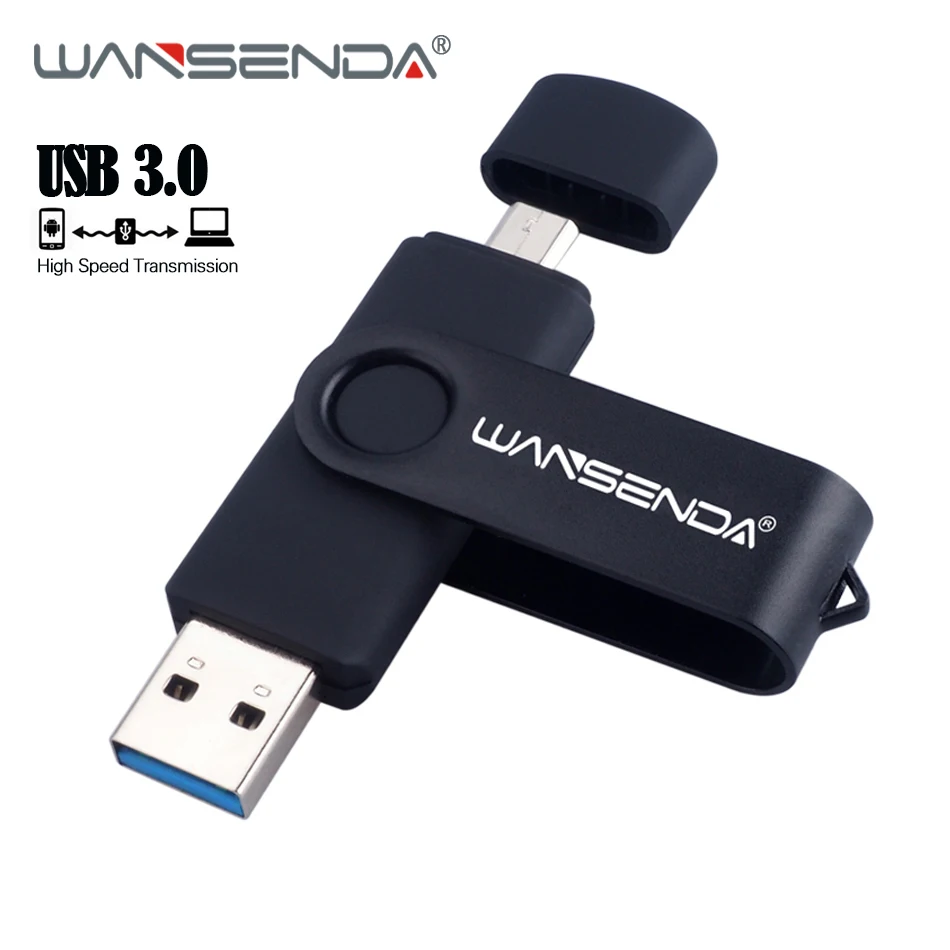 WANSENDA USB 3 0 флеш накопитель 8 Гб оперативной памяти 16 встроенной 32 ГБ 64 256 с