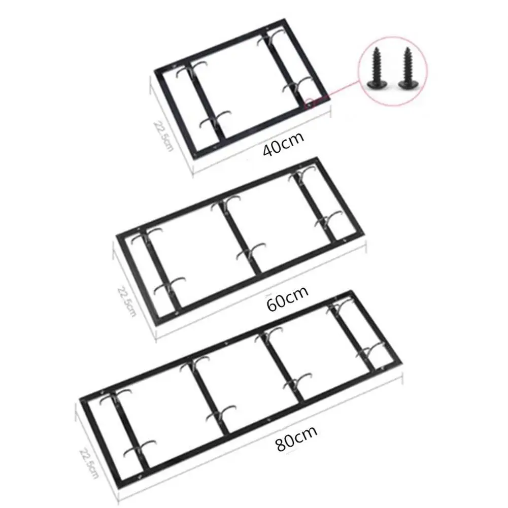 Adeeing Iron Hanging Rack For Mug Glass Coffee Cup Storage | Дом и сад