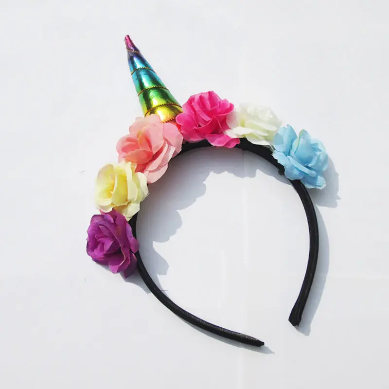 Emmababy 2019 Baby Girls Decorative Magical Unicorn Horn Head Party Hair Headband Cosplay Costumes Gifts | Детская одежда и обувь