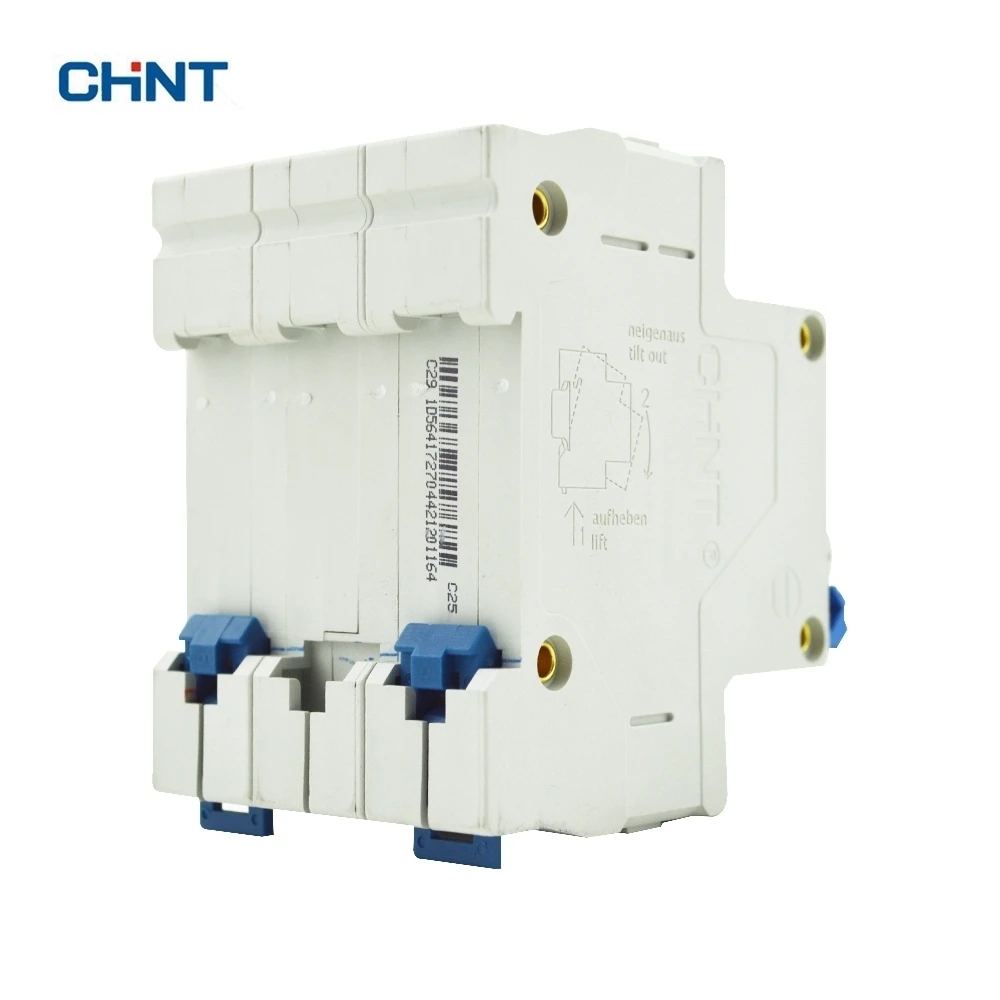 Китайский автоматический выключатель 3P 25A 230/440v ~ DZ47 60 C25 Бытовой Воздушный