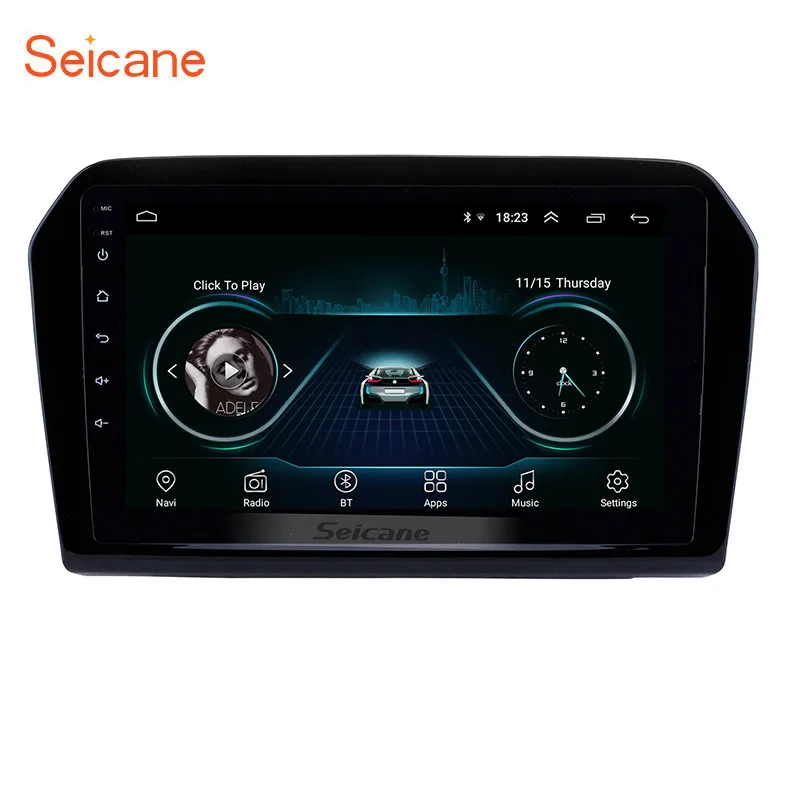 Seicane 9 дюймов для 2012 2015 VW Volkswagen Jetta HD сенсорный экран Android 8 1 GPS навигационная