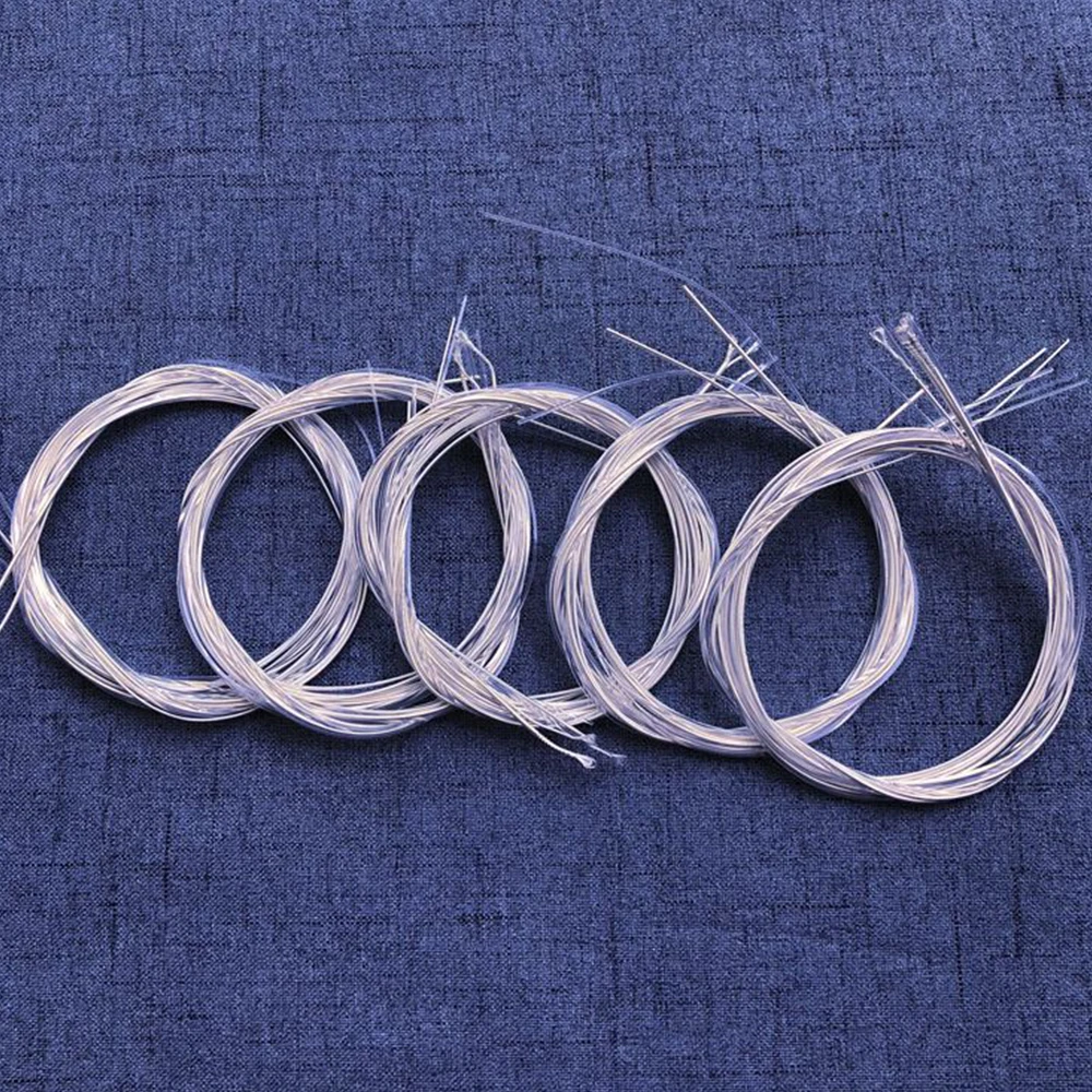 Clear Nylon Classical Guitar Strings Silver Plated Copper Accessories | Спорт и развлечения
