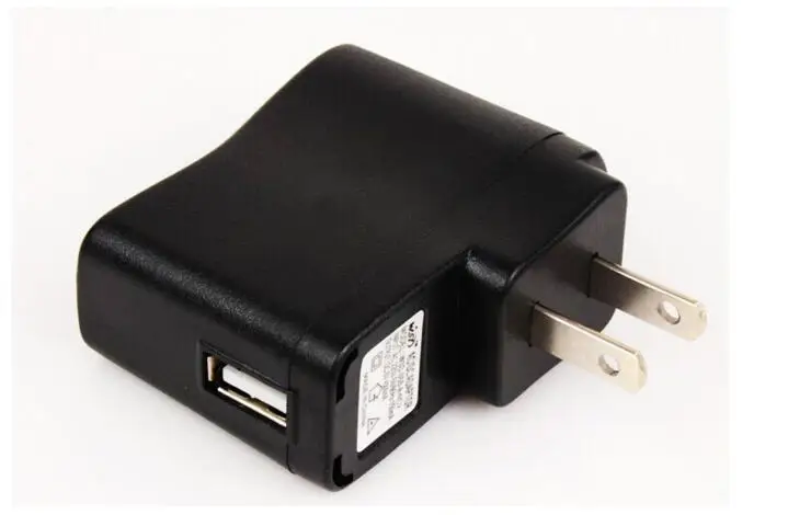 500 шт./лот 5 0 в ма макс. Американская Вилка USB зарядное устройство адаптер для Mp3 Mp4
