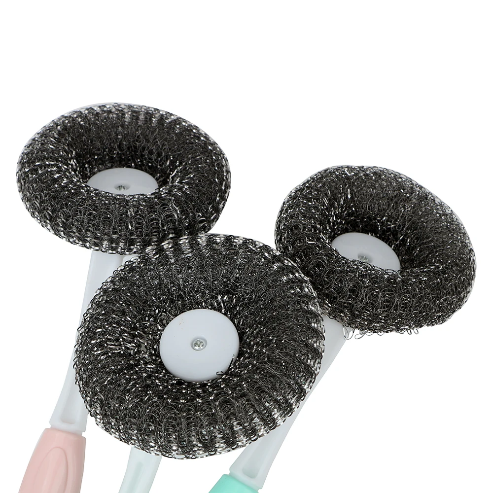 Cleaning Brush Barbecue Tools Kitchen Accessories Strong Decontamination Long handle BBQ Grills Washer Stainless Steel|Щетки для