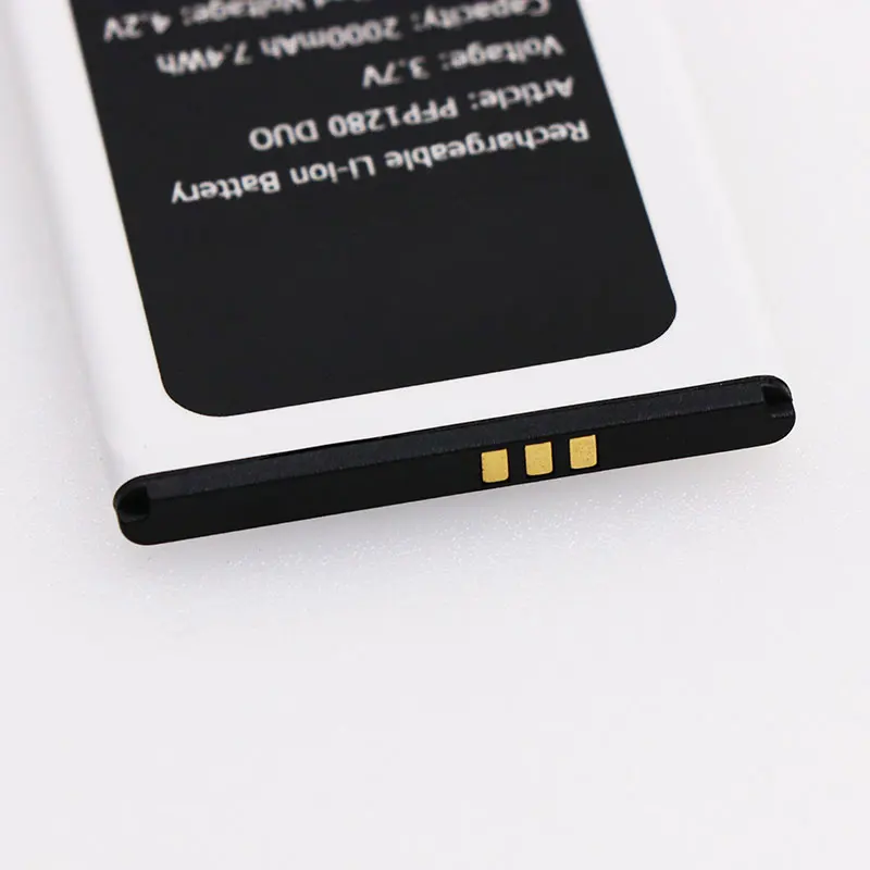 JRZ для телефона Prestigio PFP1280 DUO аккумулятор 2000mAh Высокое качество 3 7 V замена батареи |