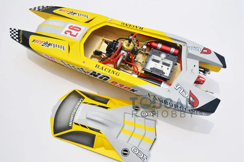 G30K ARTR RC Стекловолоконная бензиновая гоночная лодка на дистанционном управлении