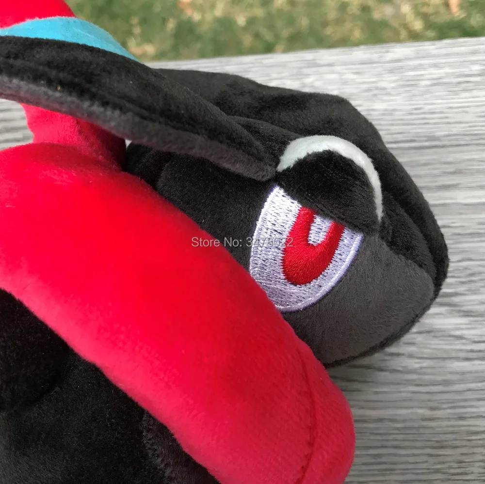 Аниме плюшевая игрушка блестящий черный Greninja 10 &quotчучело крутая игра футболка с