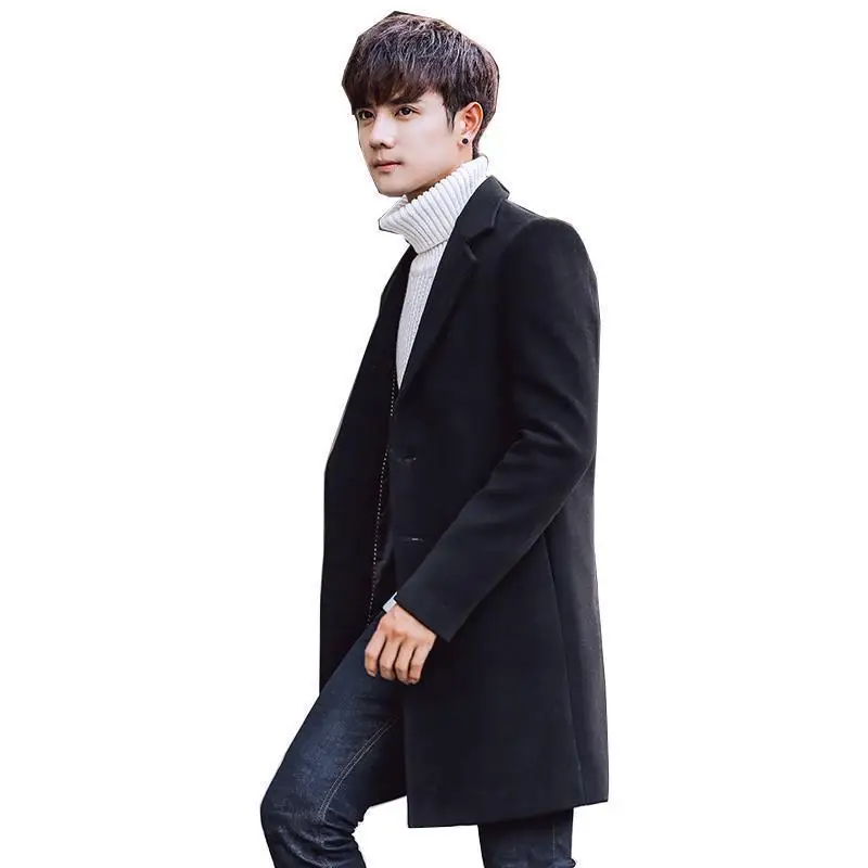 Весна осень зима Hombre Invierno Cappotto Uomo Plaszcz длинные палто Kaban Mont Erkek мужчин Slim Fit