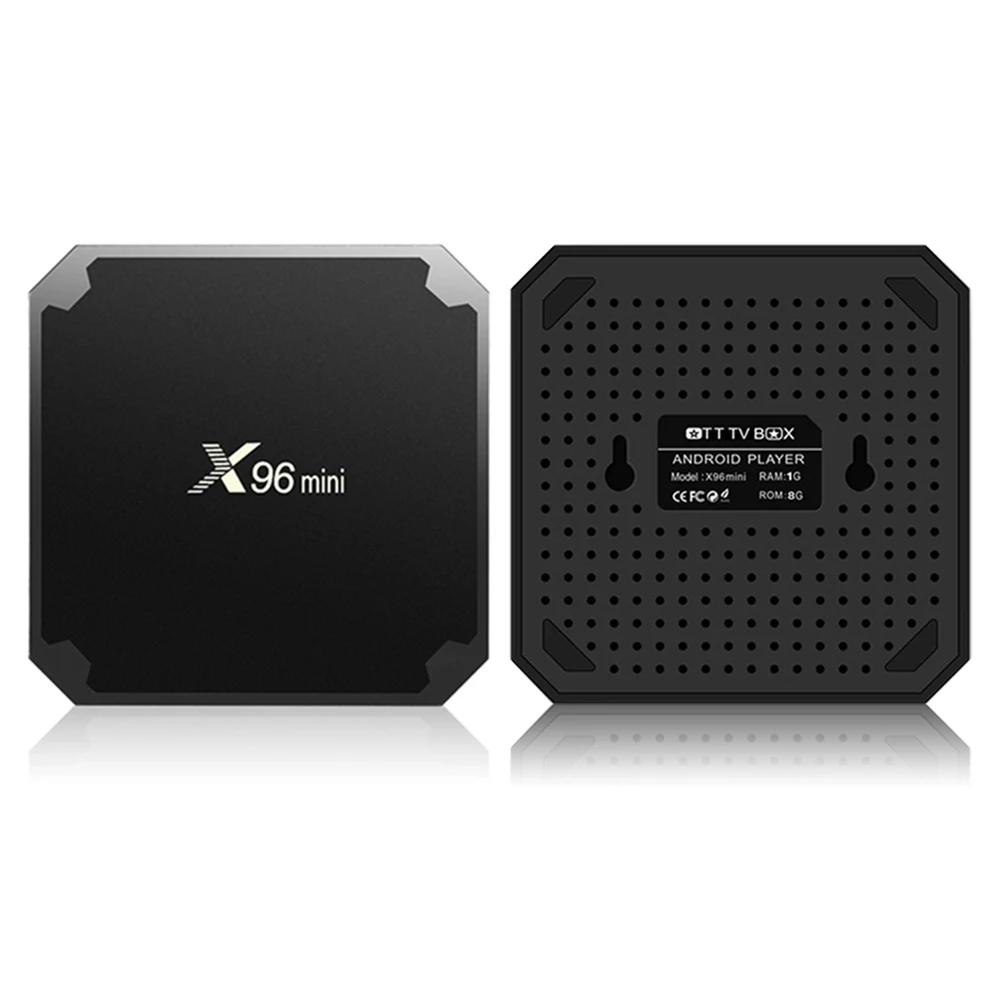 Docooler X96mini Смарт ТВ Box Android 7.1.2 Amlogic S905W коробка 1 Гб + 8 2 16 Декодер каналов кабельного