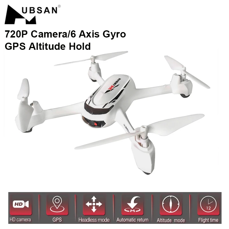 Hubsan X4 H502S дрона с дистанционным управлением 5 8G FPV gps высоты режим Квадрокоптер 720 P