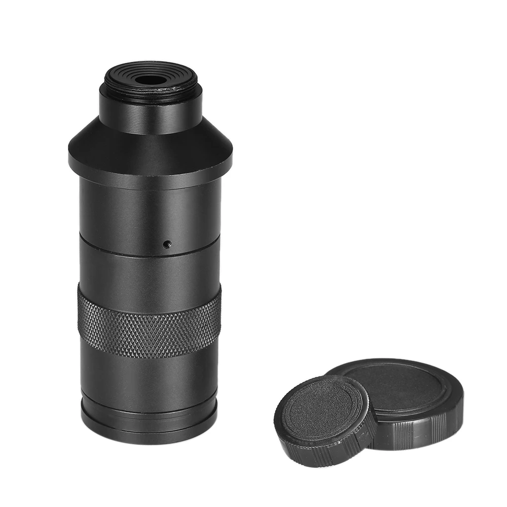 CCD промышленный микроскоп камера C-mount объектив 10X-200X увеличение Регулируемая 25 мм