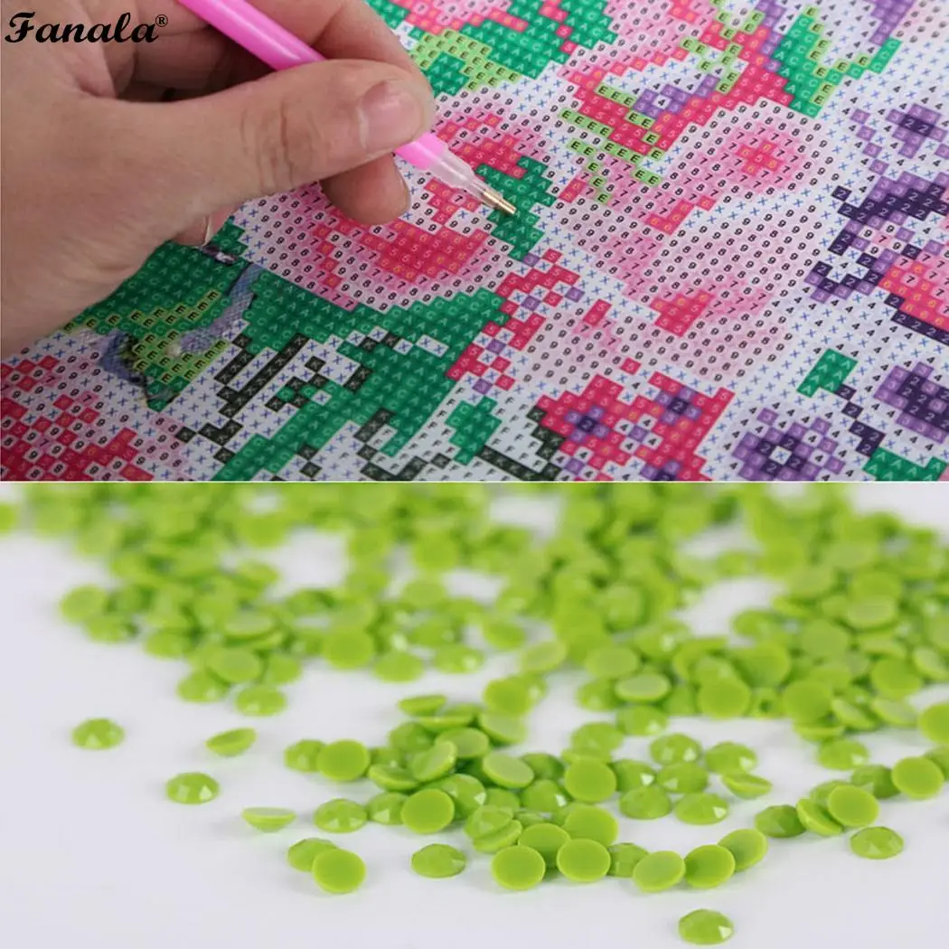 DIY Вышивка характер горный хрусталь Картина крестом спальня дома офиса и т. д.