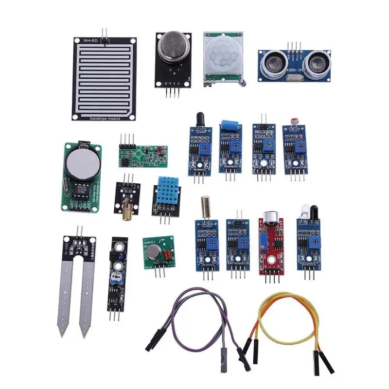 16pcs the Sensor Module for Raspberry Pi 3 2 Model B with Box | Компьютеры и офис