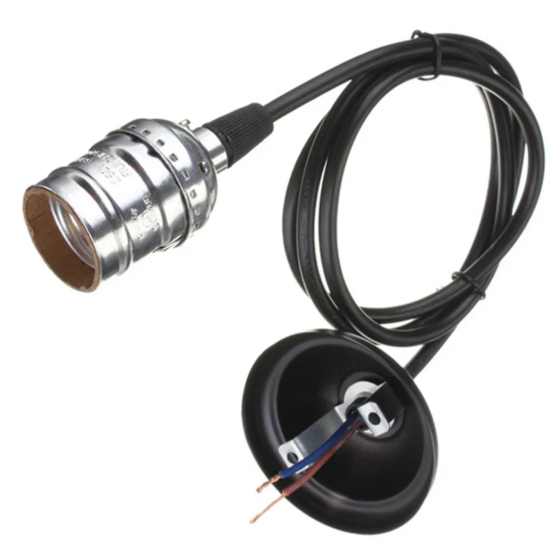 CLAITE E27 AC110-220V Винтаж Щепка электрическая лампочка эдисона гнездо держателя лампы