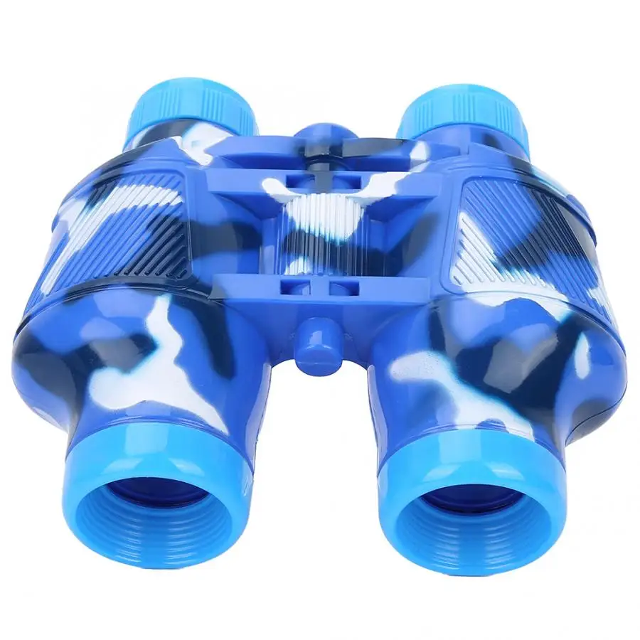 Детский пластиковый бинокль телескоп для игр на открытом воздухе компактная