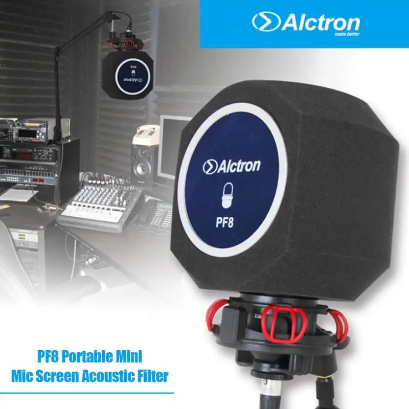 Акустический фильтр Alctron PF8 простой Студийный микрофон с шумоподавлением и