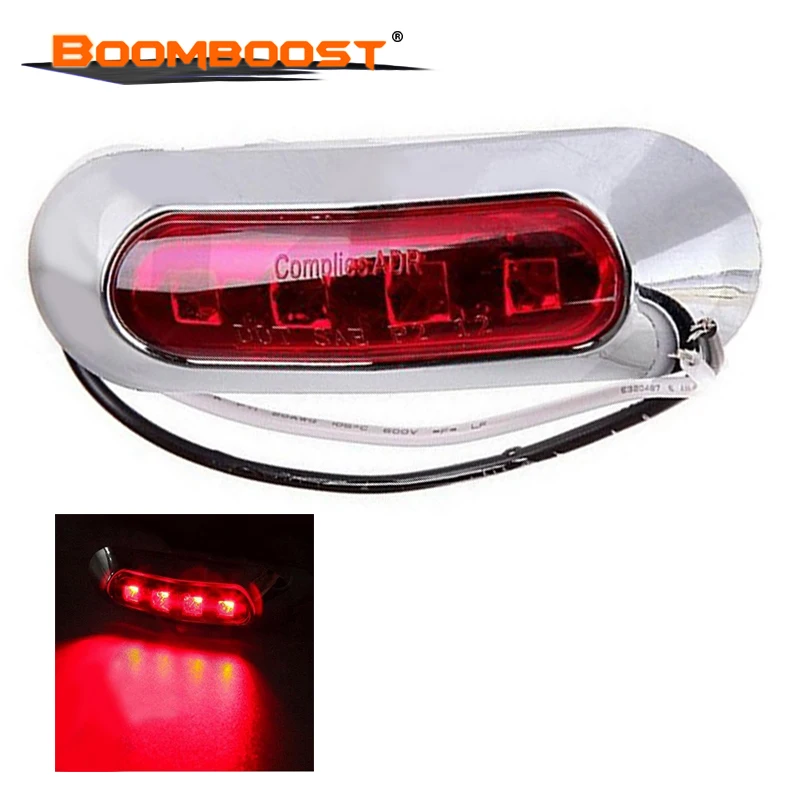 1 шт. автомобильный габаритный фонарь 10 30 в 4 светодиода|light car|lamp lightlight caravan |