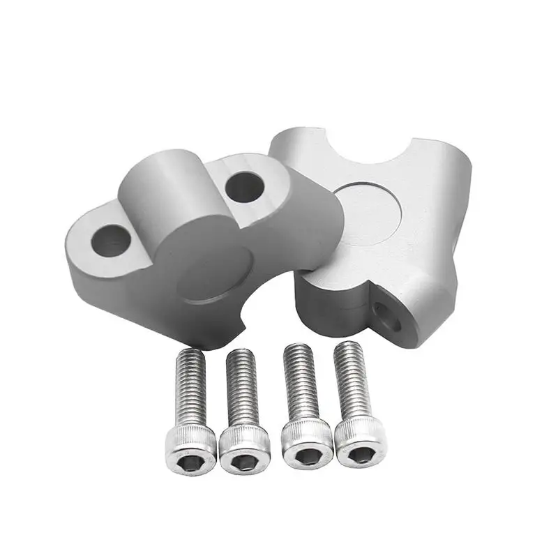 Черный серебристый цвет универсальный мотоцикл руль управления для мотоциклов