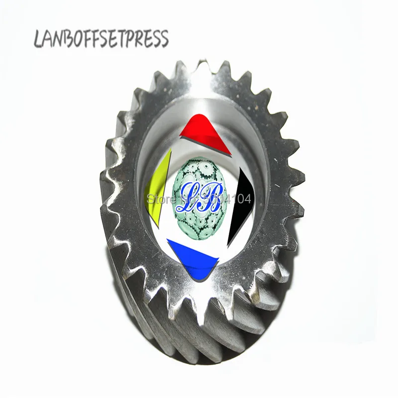 LANBOFFSETPRESS R600 Шестерня машины Roland 600 шестерни для станка OD = 74 мм ID 46 Высота 34 24 |