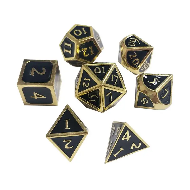7 шт./компл. 12 20 мм креативная РПГ игра Dice D & новый выпуск шрифт для подземелий и