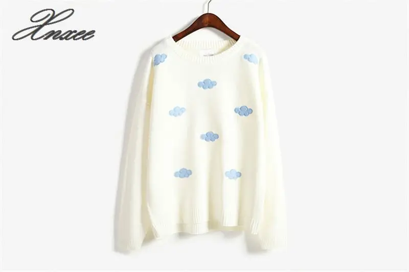 2020 Women Sweaters And Pullovers Long sleeve Knitted Women's Sweater Female Winter V Neck Jumpere | Женская одежда