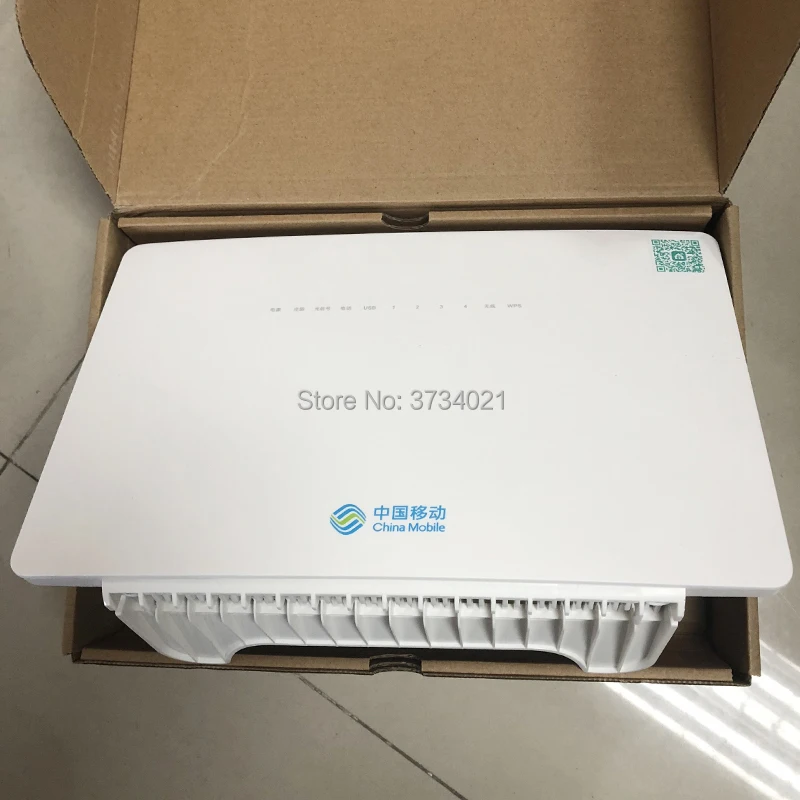 

100% оригинальный новый Huawei HS8546V ONU GPON с 4GE + 2USB + 1Tel + Wi-Fi (2,4G & 5G), английские прошивки China Mobile Huawei GPON ONT