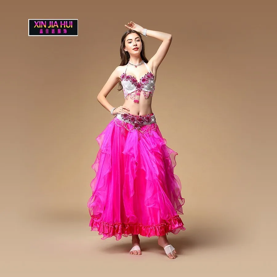 Indian Sexy Belly Dance Suit Serve Adult Woman New Pattern East Performance Clothing Moda Mujer Bellydance Costume | Тематическая