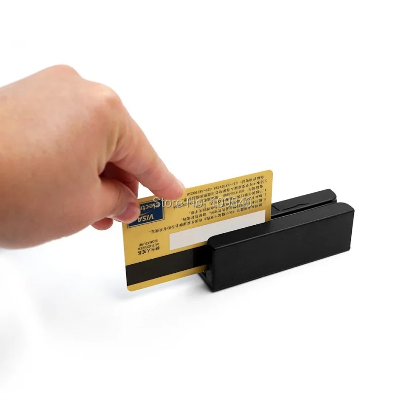 Считыватель карт с магнитной полосой USB 3 трека мини оборудование HICO магнитная
