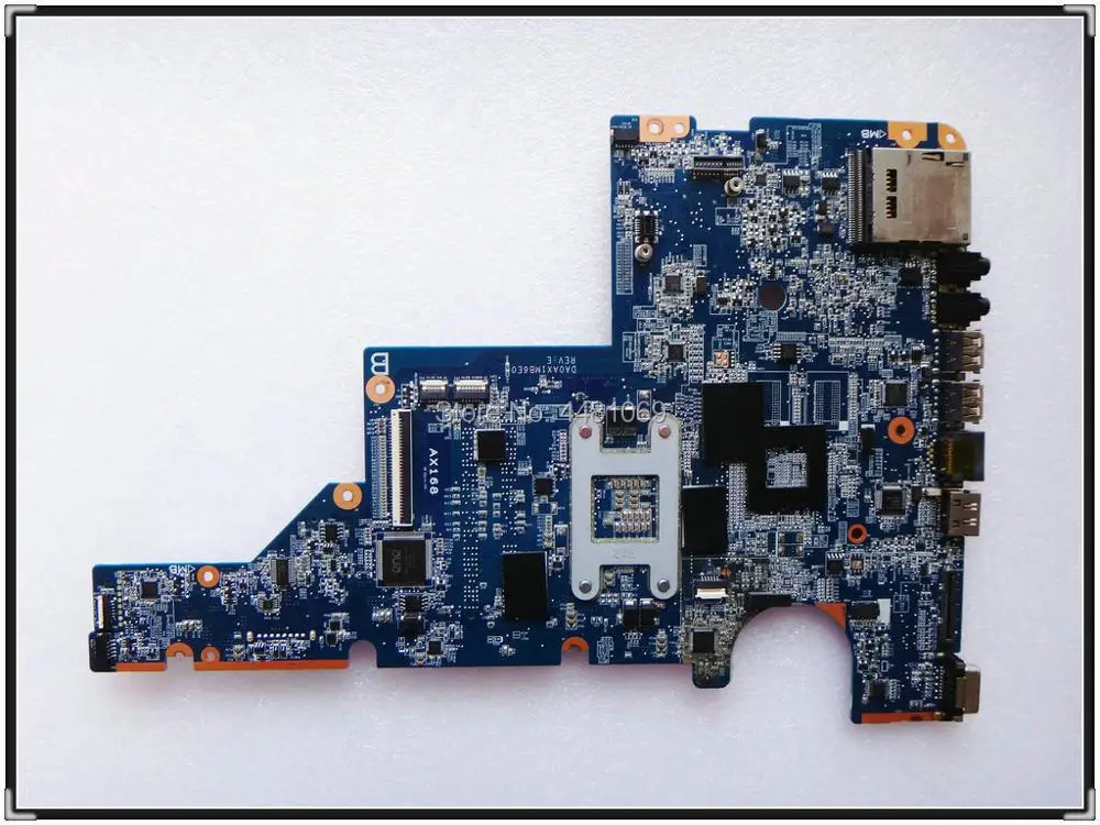 595184 001 для ноутбука HP CQ42 CQ62 G72 G62 DA0AX1MB6F0 DA0AX1MB6F1 материнская плата HM55 DDR3|Материнские