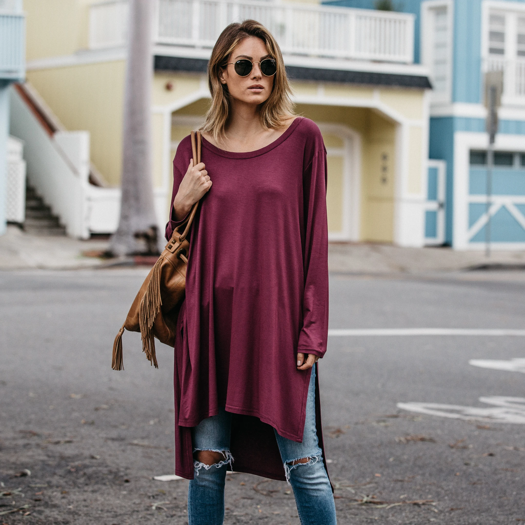 Loose Oversized Casual Everyday Shirt |