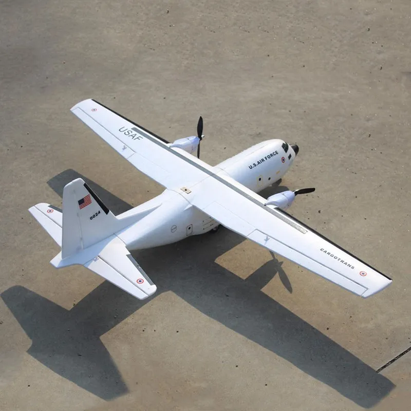 Обновленный набор для детей игрушечный 1120 мм с вертолетом Cargotrans Twin Hercules EPOS Warbird