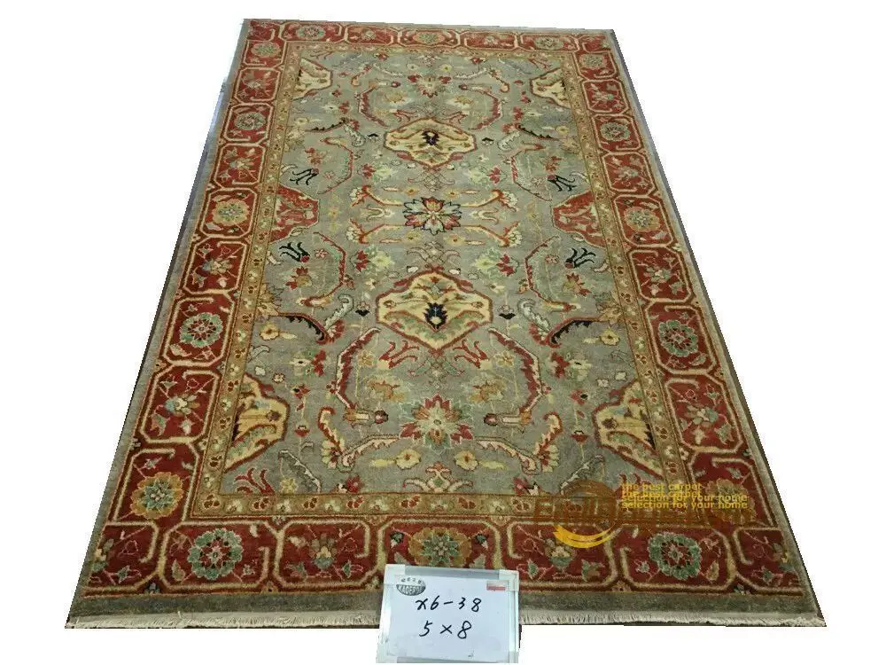 Оригинальный одноэкспортный турецкий коврик ручной работы OUSHAK Ozarks чистый