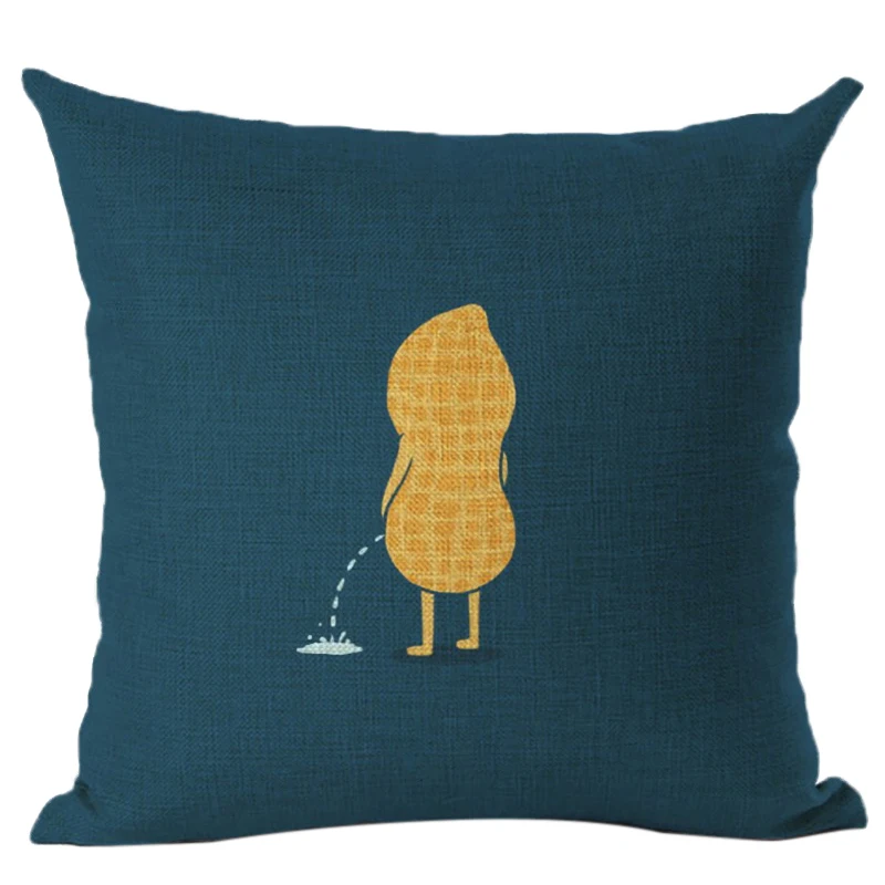 CNIM Горячая новинка дизайн Мультяшные ледяные подушки геометрические наволочки