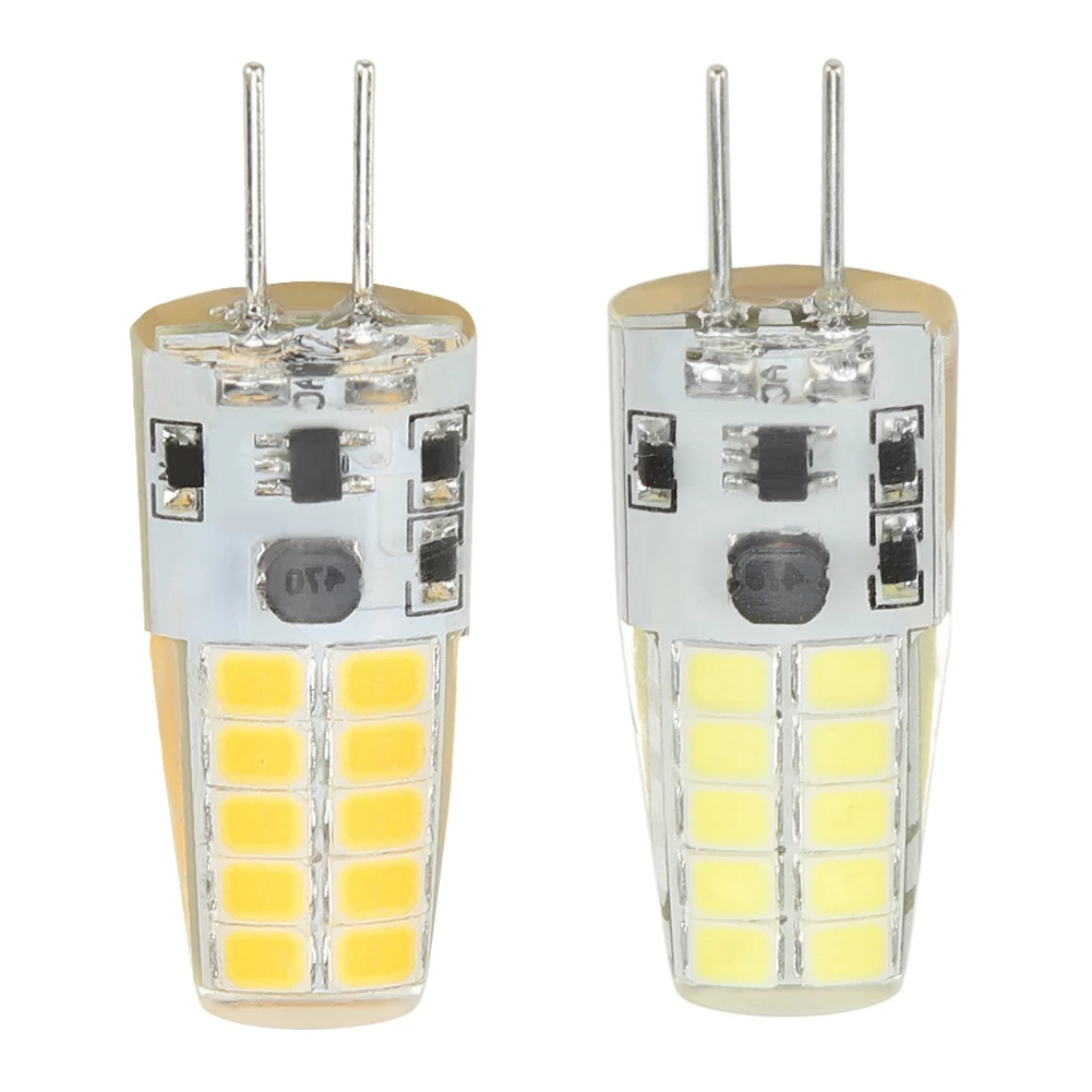 Светодиодная лампа G4 Crystal 3W COB Corn Silicone SMD2835 AC/DC12V LED Lamp|Светодиодные лампы и трубки| |