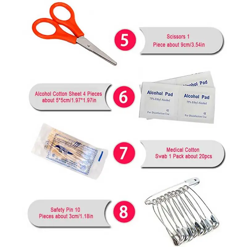 Набор для экстренных ситуаций сумка выживания наборы первой помощи Медицинский