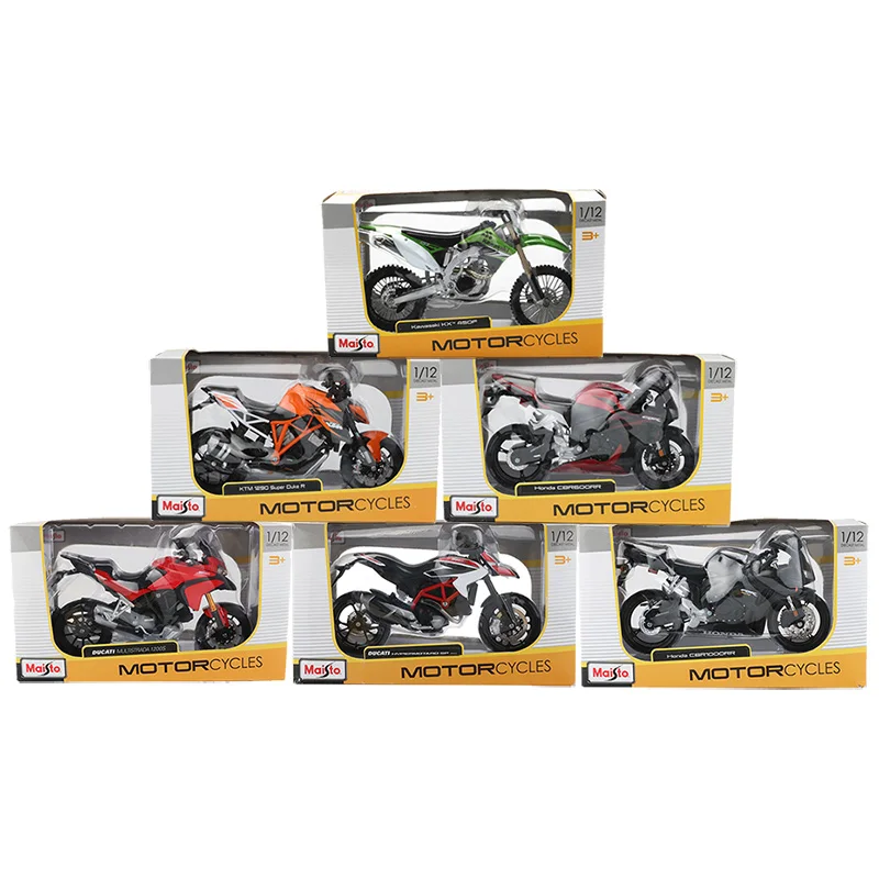 Maisto 1:12 Alloy Motorcycle Model Toy Motorbike Ninja H2R CBR600RR YZF-R1 Racing Car Models Cars Toys For Children |