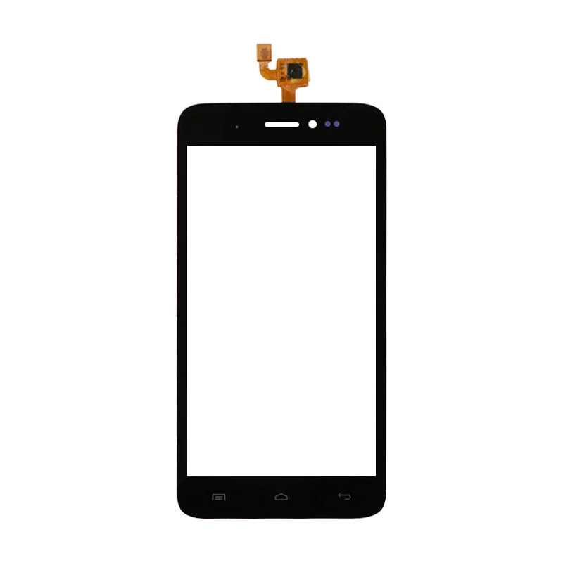 Кожаный чехол бумажник для Wiko Lenny 5 0 дюймовые передние Стекло сенсорный экран