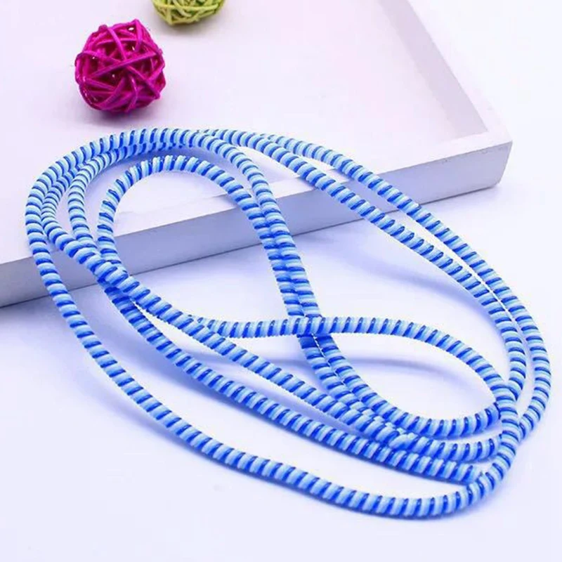 1.4M Colors Data Cable Protective Sleeve Spring Twine For Iphone Android Usb Charging Earphone Case Cover Bobbin Winder | Электроника