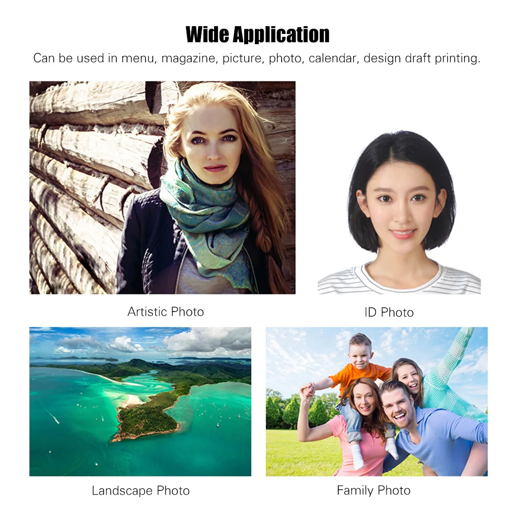 Глянцевая фотобумага 100 листов г/кв. М водостойкая цветная печать с покрытием для